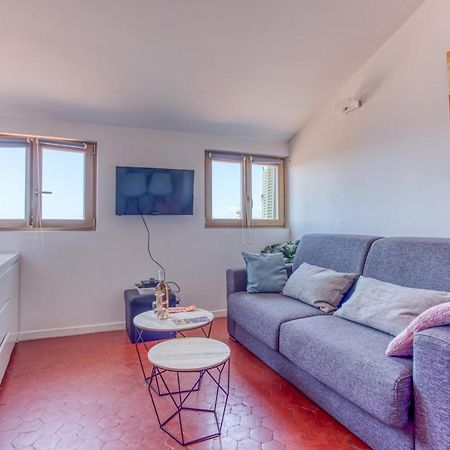 Apartament Gilly 4 - Exceptional 2Beds, Sea View, Modern,A/C, Old Town Nicea Zewnętrze zdjęcie